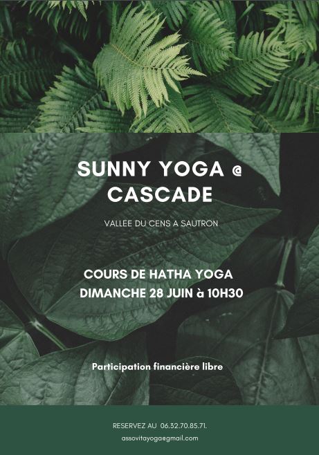 You are currently viewing SUNNY YOGA La Cascade